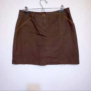 🌵3 for $30...Reitmans brown women skort Sz7